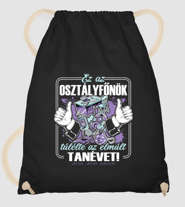 minta fekete pólón
