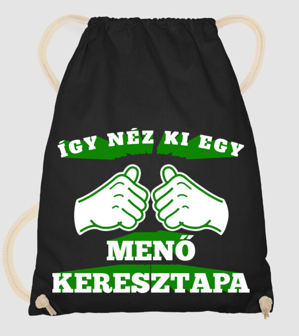  minta fekete pólón