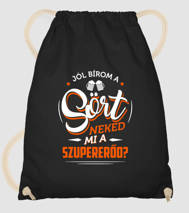  minta fekete pólón