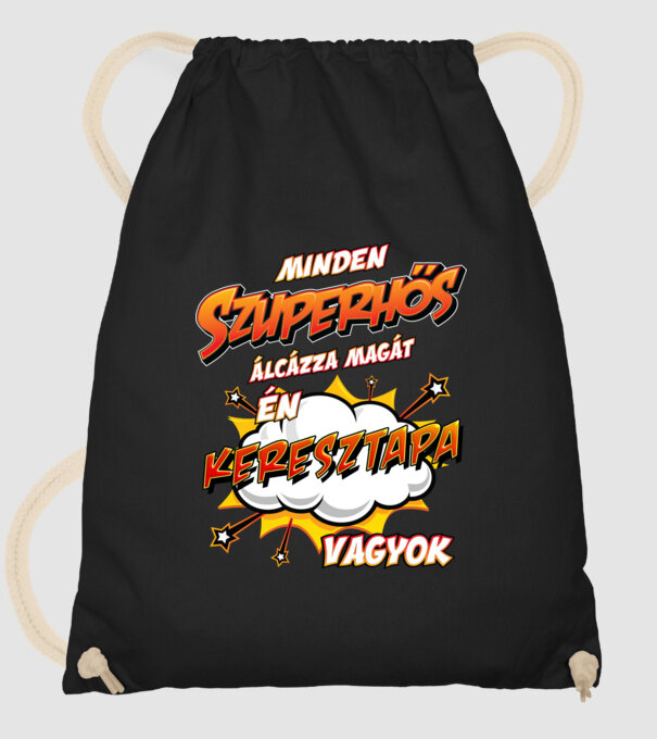  minta fekete pólón