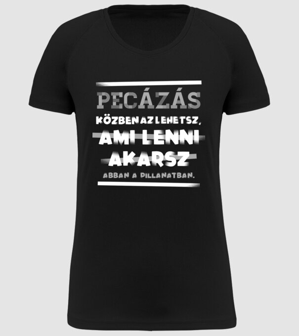 minta fekete pólón