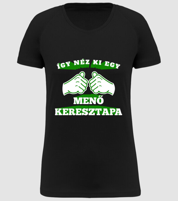  minta fekete pólón