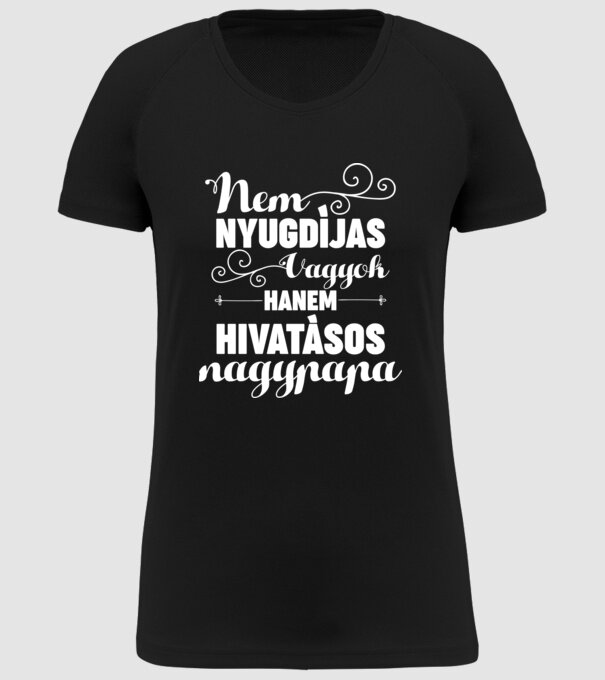  minta fekete pólón