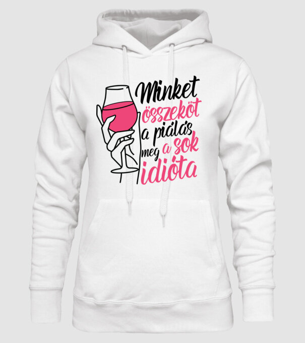  minta fehér pólón