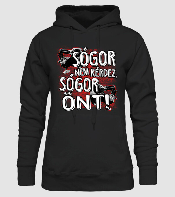  minta fekete pólón