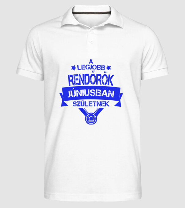  minta fehér pólón