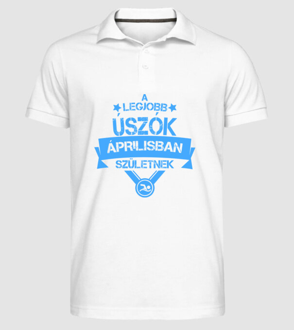  minta fehér pólón
