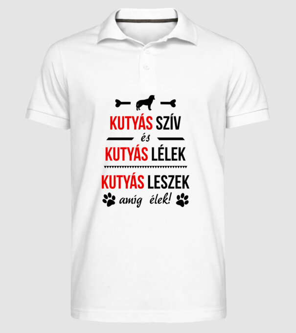  minta fehér pólón