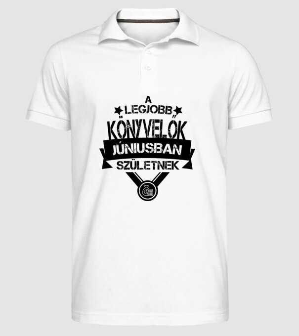  minta fehér pólón