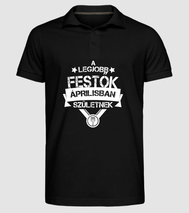  minta fekete pólón