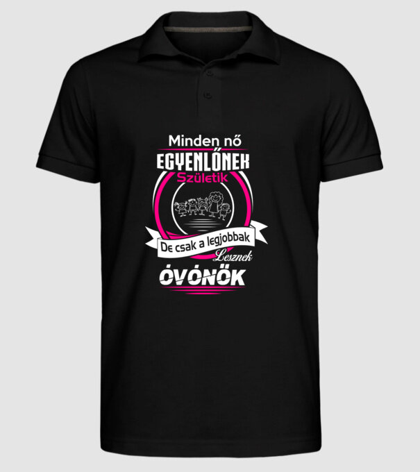  minta fekete pólón