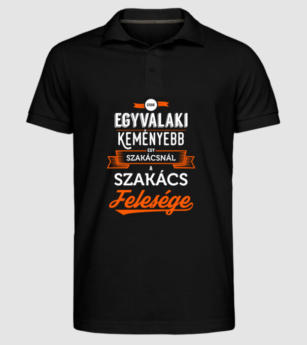  minta fekete pólón