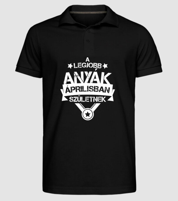  minta fekete pólón