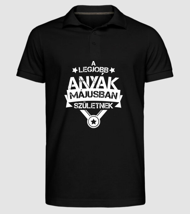  minta fekete pólón