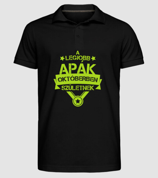  minta fekete pólón