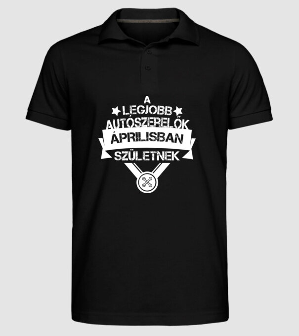  minta fekete pólón