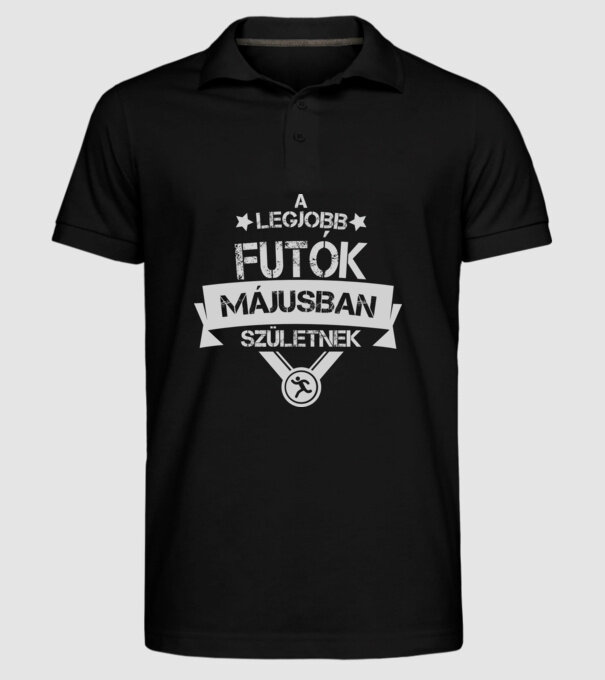  minta fekete pólón