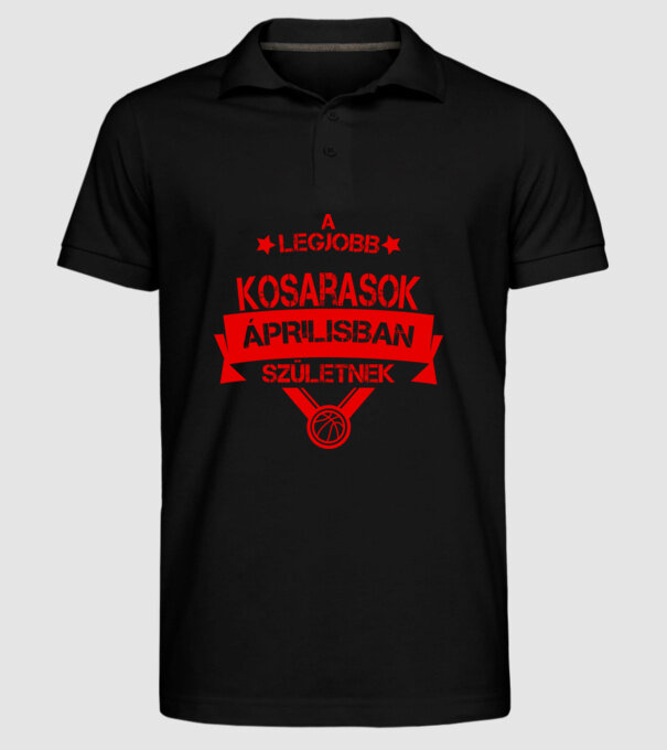  minta fekete pólón
