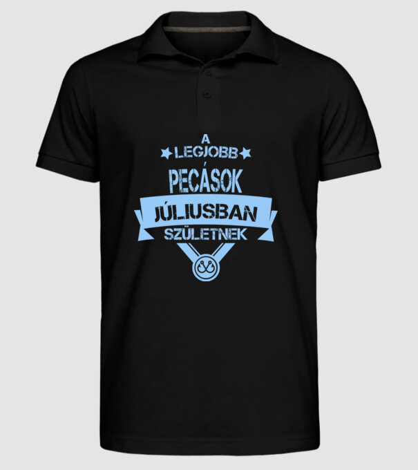  minta fekete pólón