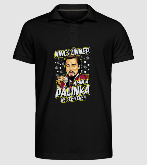  minta fekete pólón