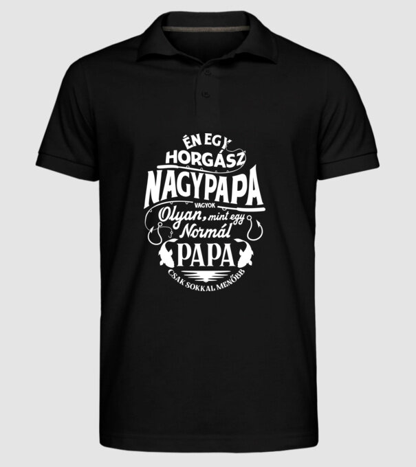  minta fekete pólón