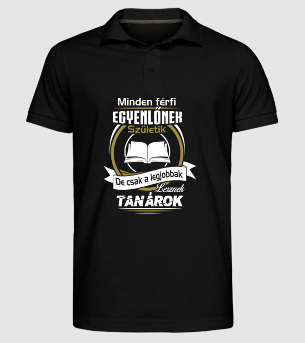  minta fekete pólón