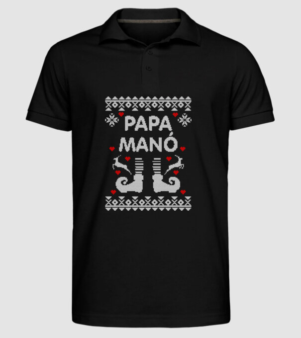  minta fekete pólón
