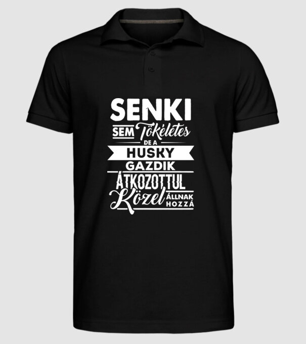  minta fekete pólón