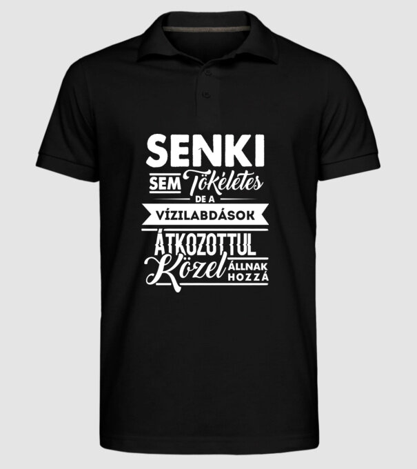  minta fekete pólón