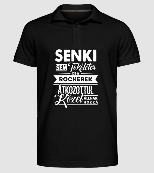  minta fekete pólón