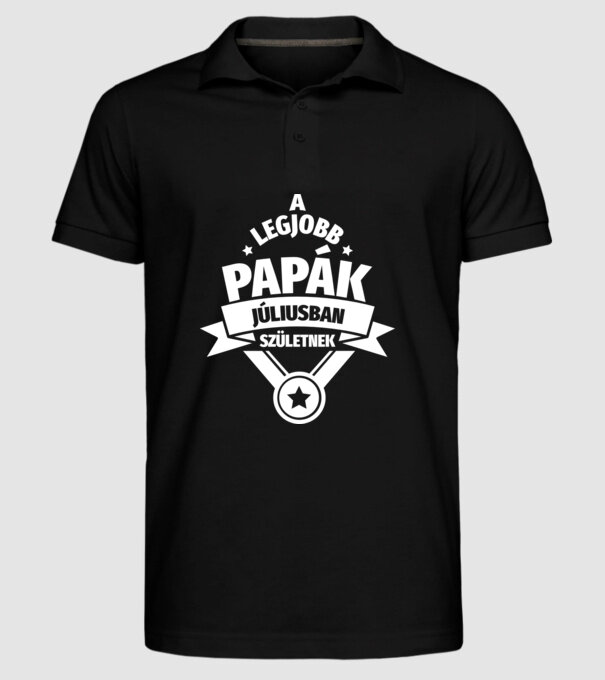  minta fekete pólón