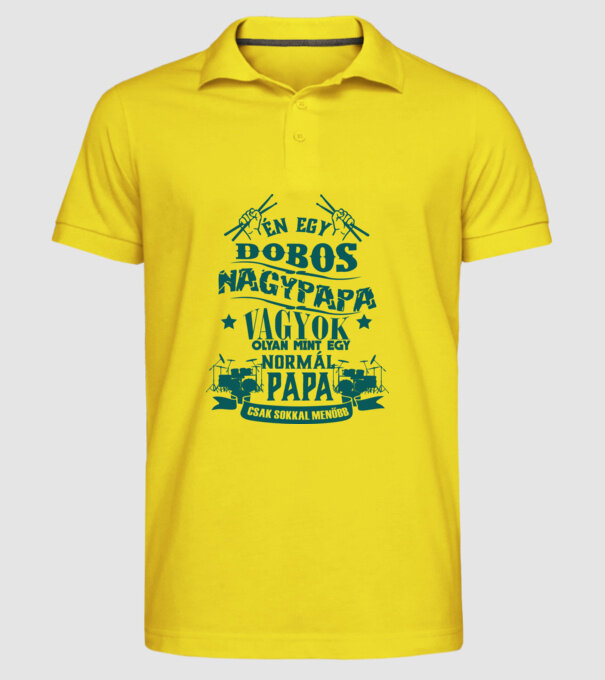  minta sárga pólón