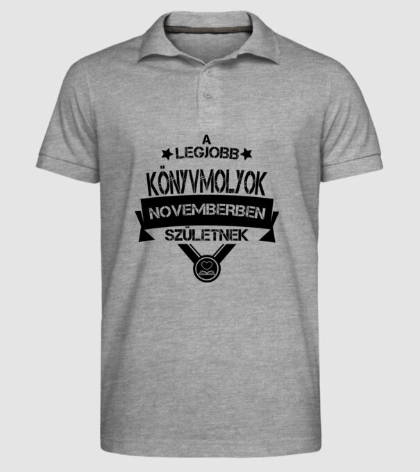  minta szürke pólón