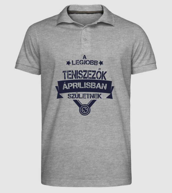  minta szürke pólón