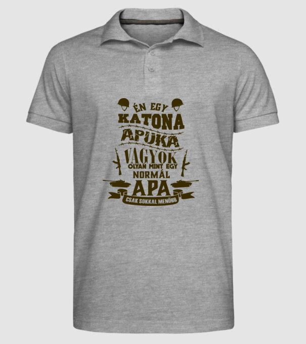  minta szürke pólón