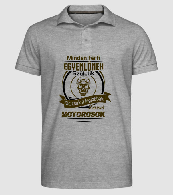  minta szürke pólón