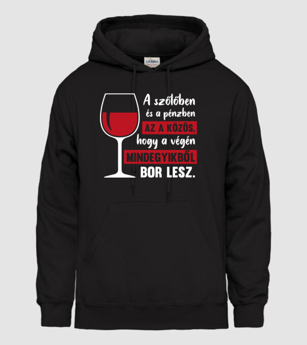  minta fekete pólón