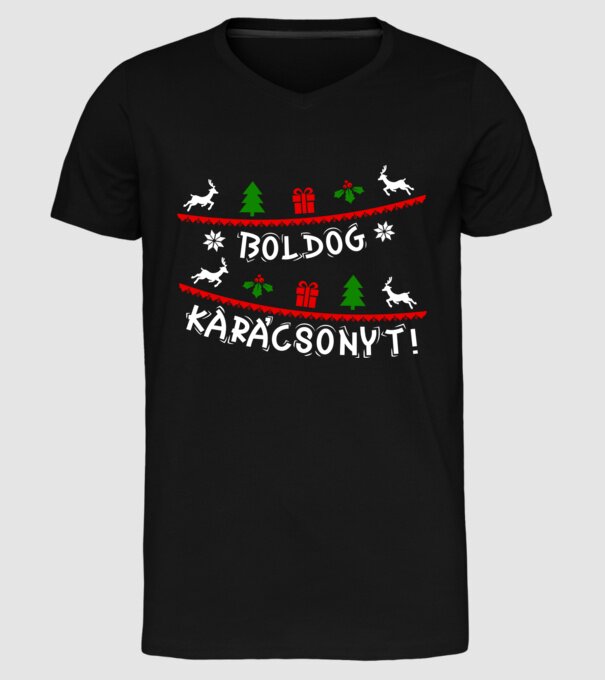  minta fekete pólón