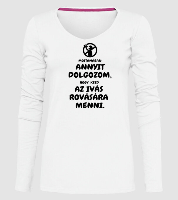  minta fehér pólón