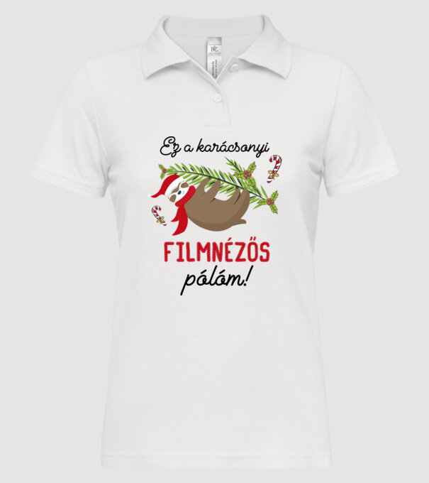  minta fehér pólón