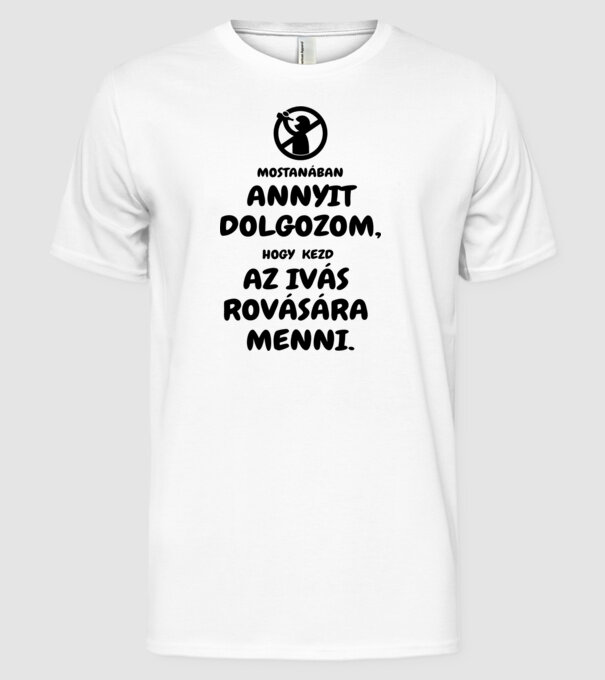  minta fehér pólón