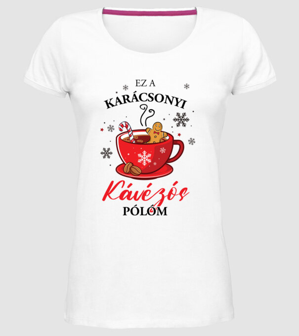  minta fehér pólón