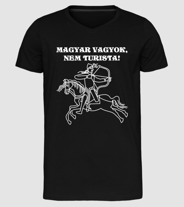  minta fekete pólón