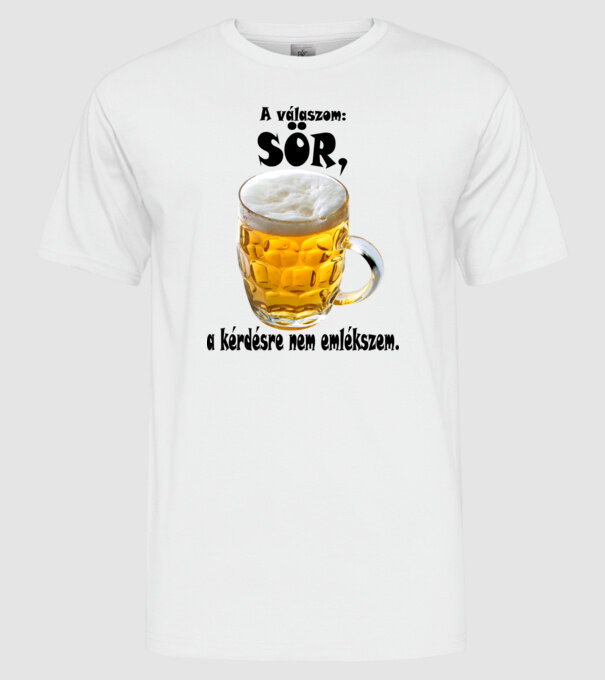  minta fehér pólón