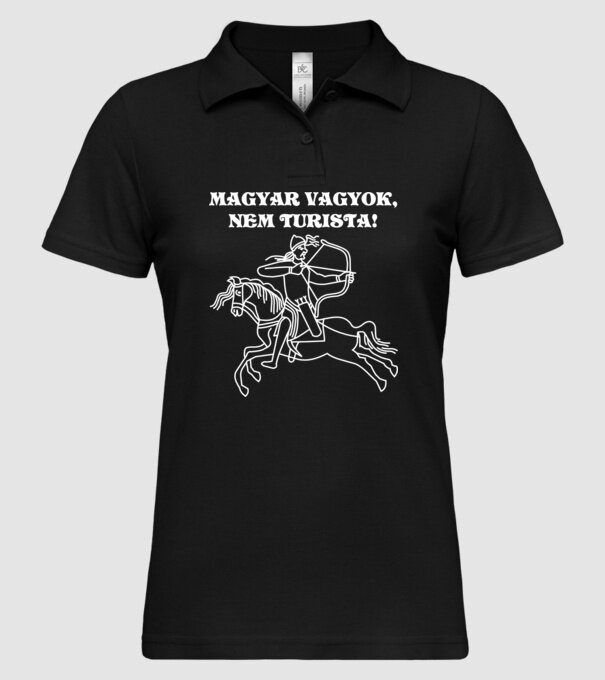  minta fekete pólón