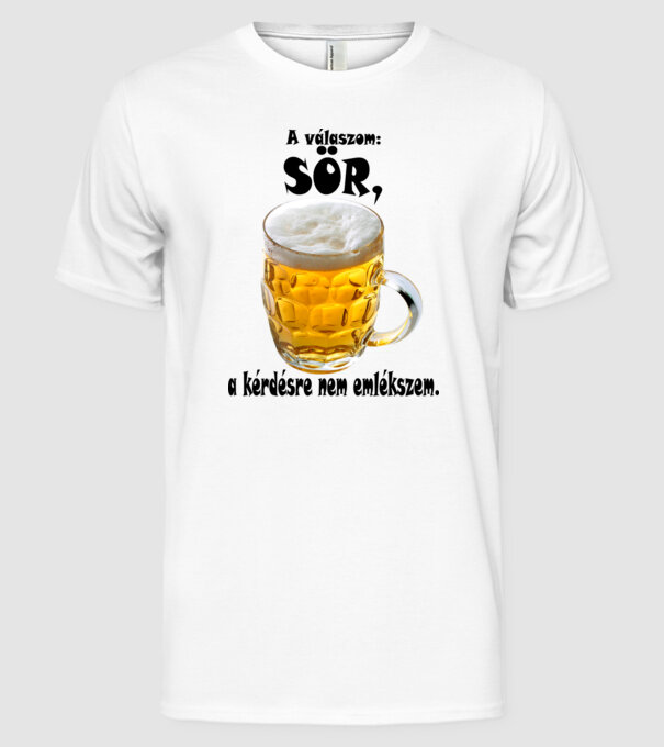 minta fehér pólón