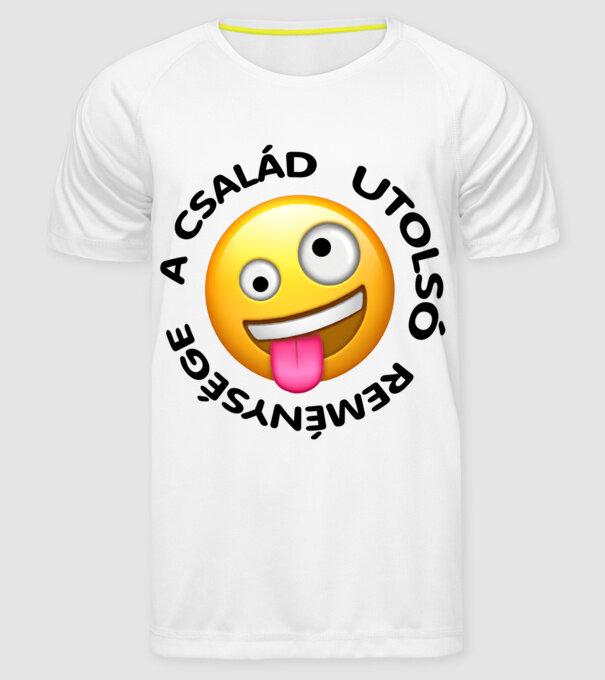  minta fehér pólón
