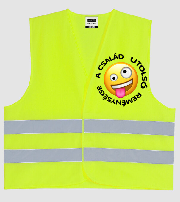  minta neonsárga pólón