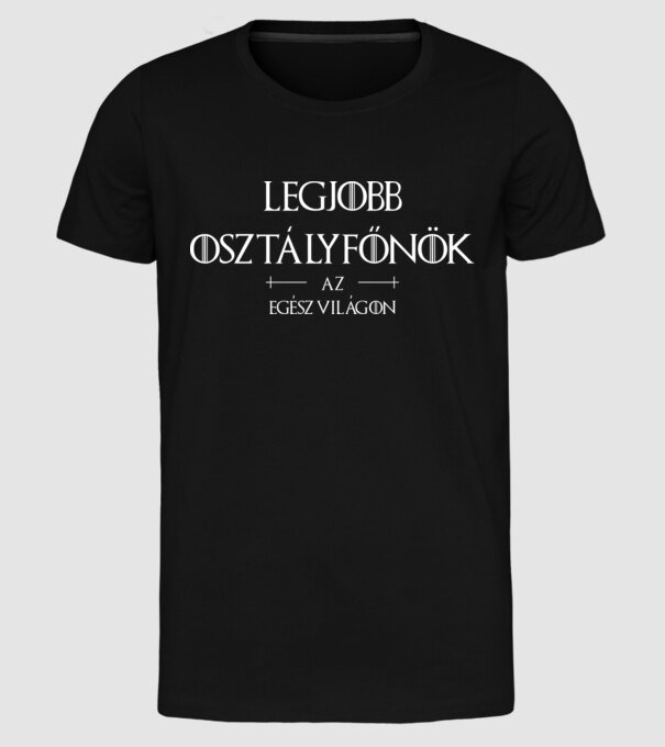  minta fekete pólón