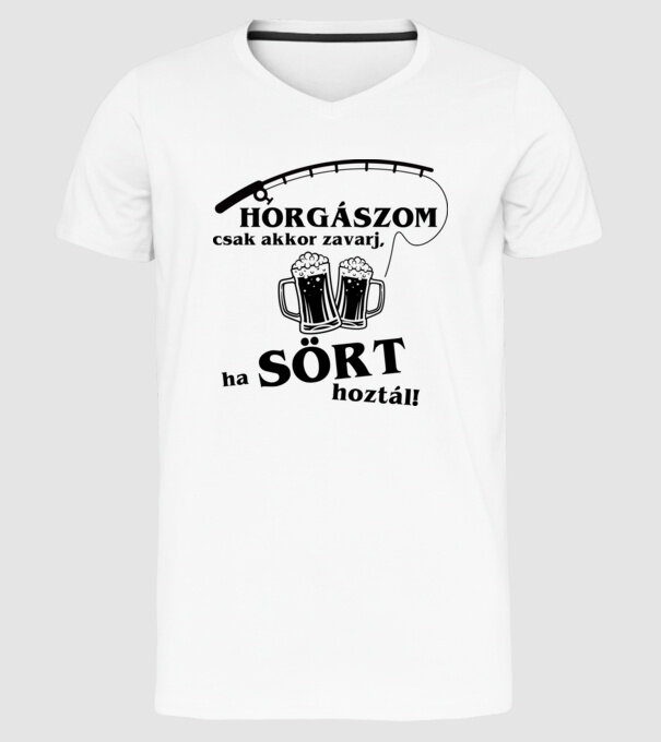  minta fehér pólón